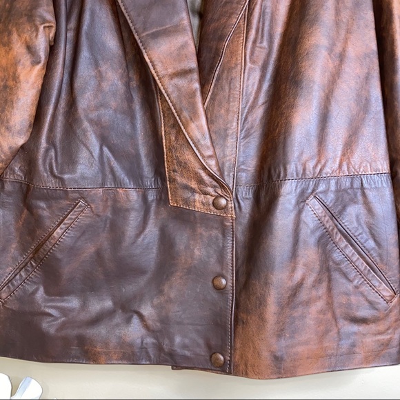 GENUINE LEATHER Argentina Jacket sz 44 (L) - Picture 3 of 6